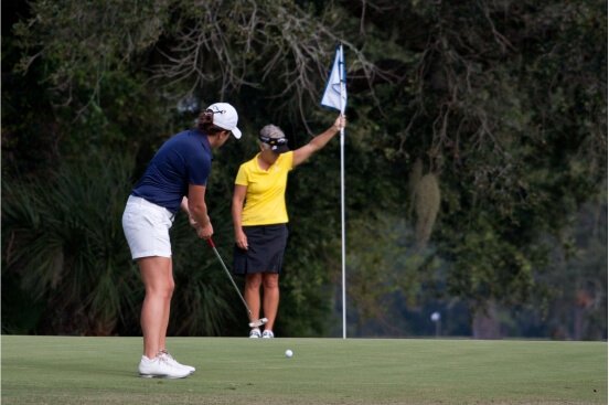 Golfer Ladies Lady Golfers in Highland Gate Golf Estate